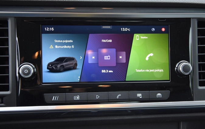 Seat Ateca cena 139900 przebieg: 1, rok produkcji 2024 z Pakość małe 781